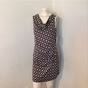 Athleta print ruched dress